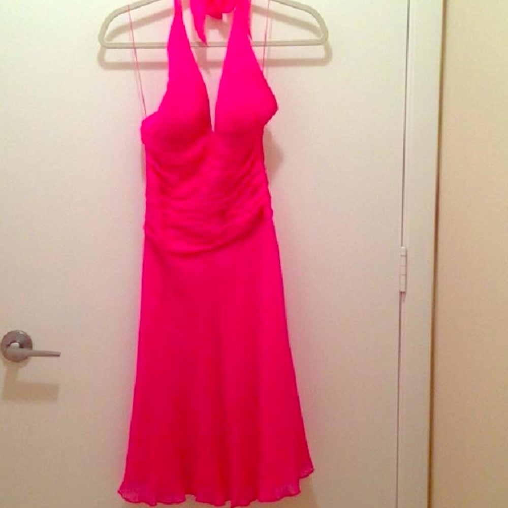 Hot Pink Cache gown/dress